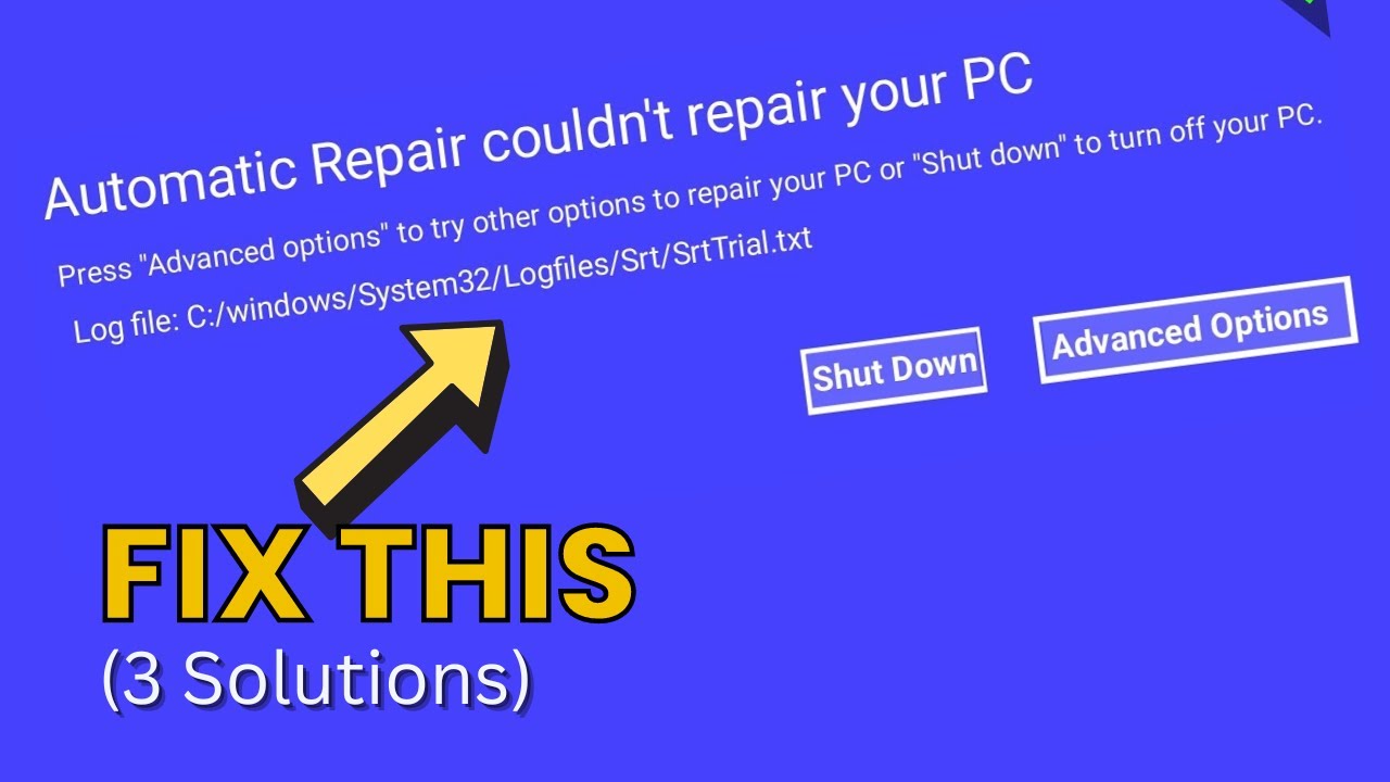 File D Windows System32 Logfiles Srt Srttrail Txt Устранение неполадок с файлом журнала в